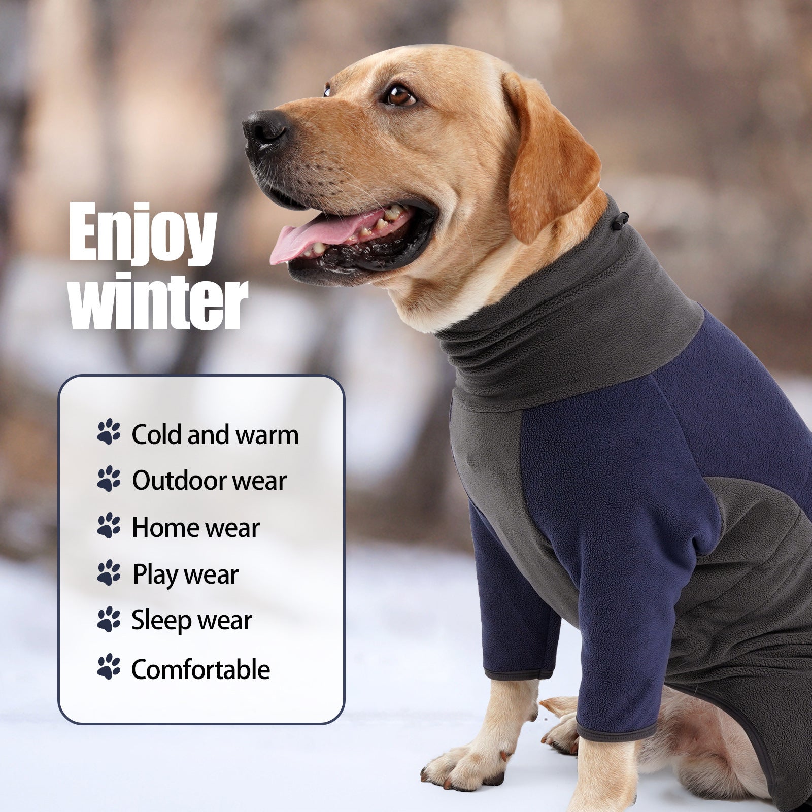 Dog Cold Proof and Warm Clothes