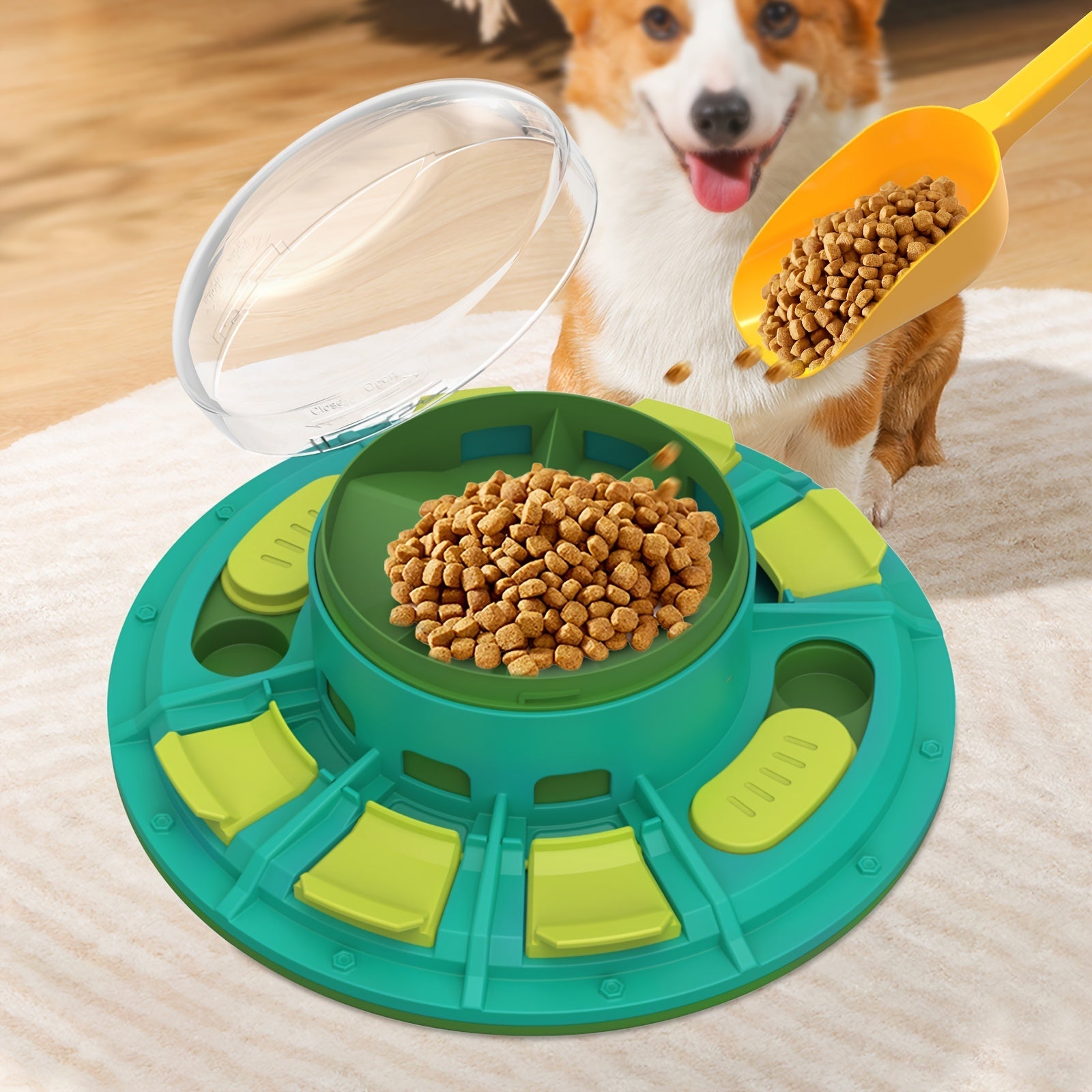 Slow Feeding Pet Food Dispencers